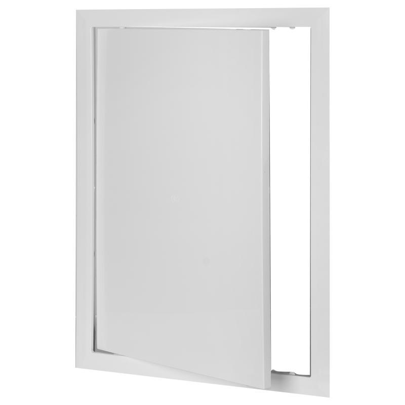 Лючок 200*400 П (ЛМШБ) металлический белый