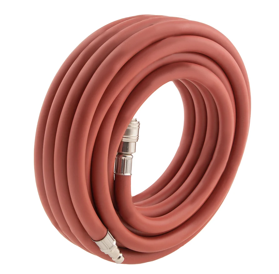 Шланг пневмат. резиновый  10м 10*16мм 24бар быстросъем Stels