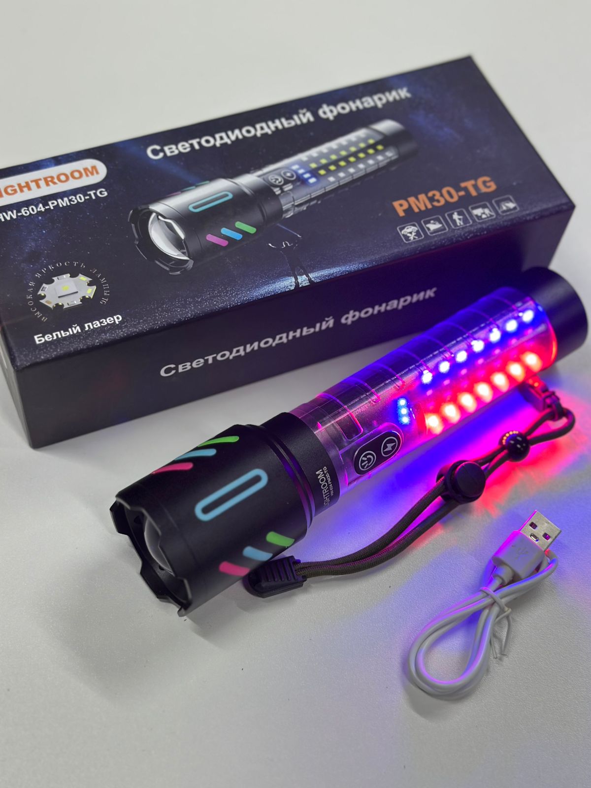 Фонарь HW-604-PM30-TG