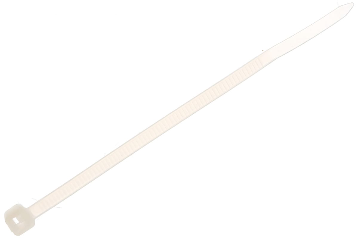 Хомут нейлон 3,6*100 белый