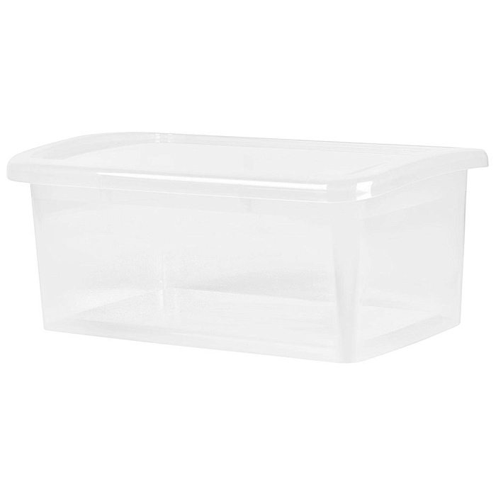 Ящик для хранения Keeplex Laconic 9л 37х27,4х14,8см прозрачный кристалл