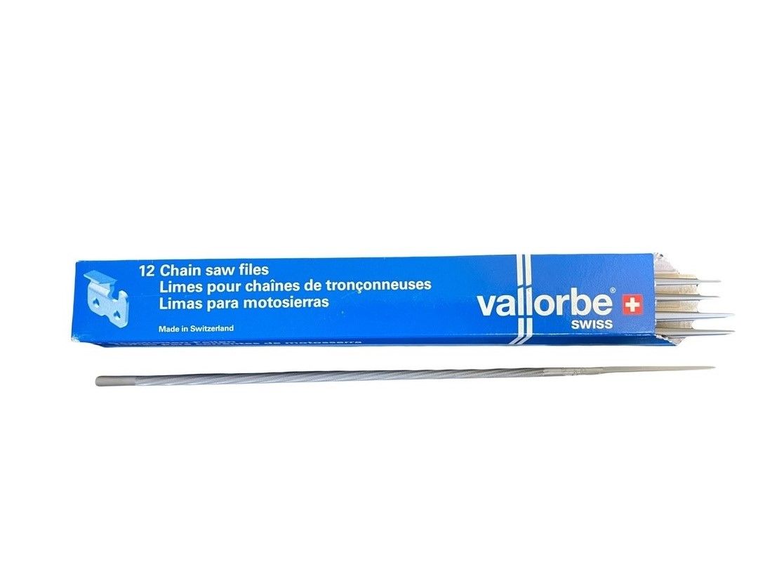 Напильник для заточки цепей 4,8мм 1 шт. Vallorbe(Швейцария)