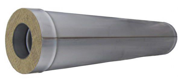 Труба-сэндвич Д115*200 L=1м.нер+ оцинк. 0,5мм.