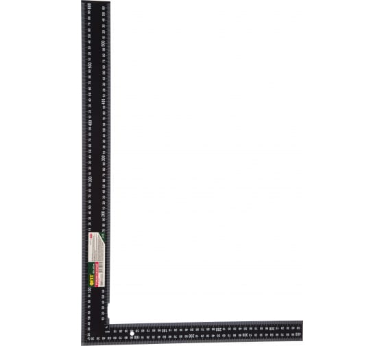 Угольник столярный 400*600мм 19624цельно-металлический крашеная скала