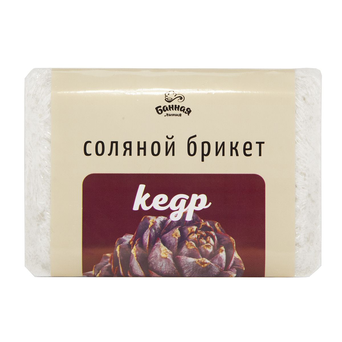 Соляной брикет 1,2кг "Кедр"