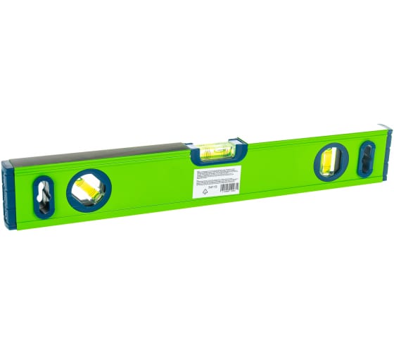 Уровень алюминиевый 400мм фрезерованный 3 глазка Сибртех 34113