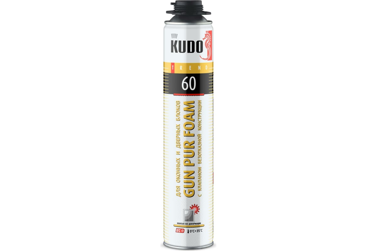 Пена монтажная KUDO PROF TREND WINDOW 60 1000мл