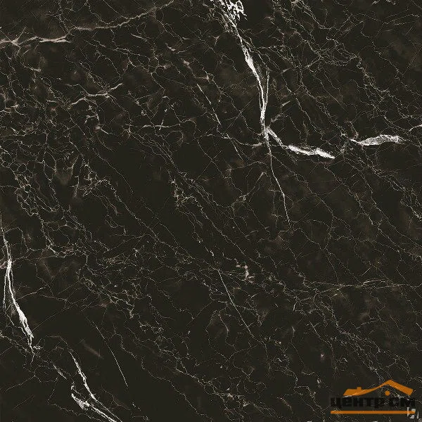 Керамогранит GRASARO Marble Classic GT-272/gr глазурованный 40х40х0,9 черный глянцевый
